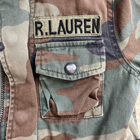 Polo Ralph Lauren Kids Green 2T Cotton Patch Field Coat - Ideal for Fall/Winter - Picture 5 of 6